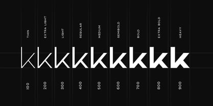 Techno Nue Font Poster 2