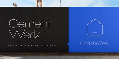 Techno Nue Font Poster 4