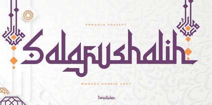 Salafushalih Font Poster 1