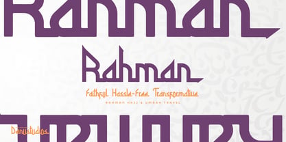 Salafushalih Font Poster 6