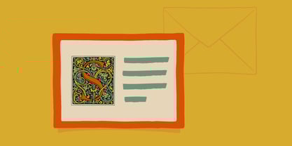 Venice Dropcaps Font Poster 12