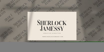 Serizawa Font Poster 4