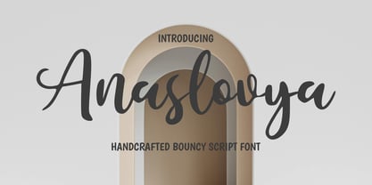 Anaslovsya Font Poster 1