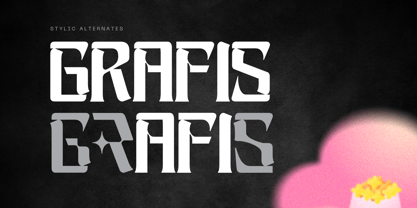 Grafis Techno Font Poster 9