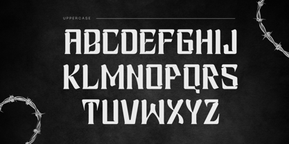 Grafis Techno Font Poster 4