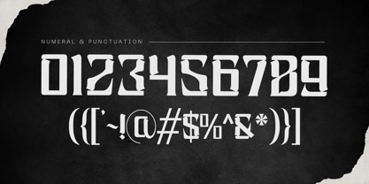 Grafis Techno Font Poster 7