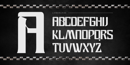 Grafis Techno Font Poster 5