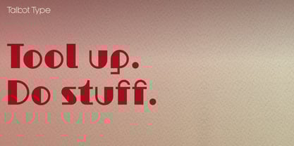 Caruso Font Poster 9