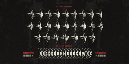 Redband Font Poster 11