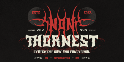 Redband Font Poster 7