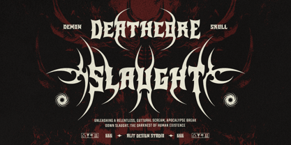 Redband Font Poster 5