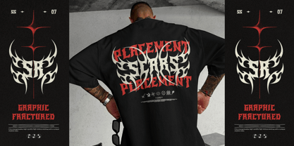 Redband Font Poster 12