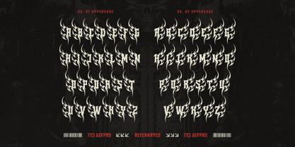 Redband Font Poster 10