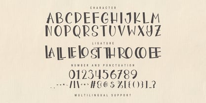 MC Rongkus Font Poster 6