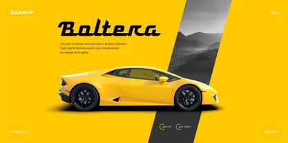 Spedro Font Poster 4