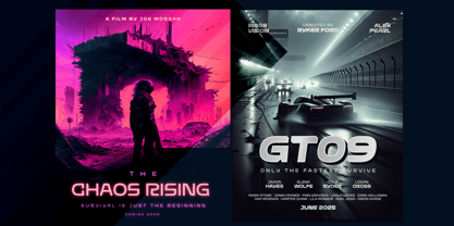Nexagon Variable Font Poster 5