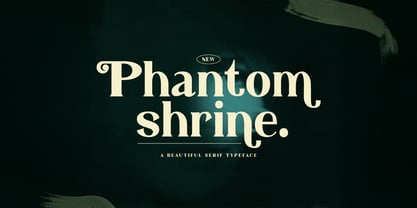 Phantom Shrine Font Poster 1