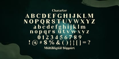 Phantom Shrine Font Poster 7