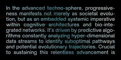 Terminal Guise Font Poster 5