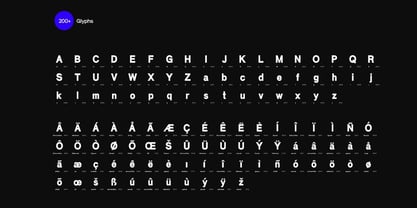 Xenon Nue Font Poster 2