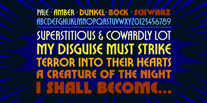 Dutch Courage Lager Font Poster 2