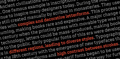Minera Font Poster 3