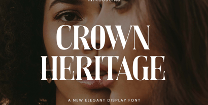 Crown Heritage Font Poster 1