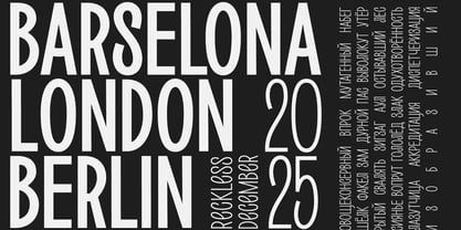 Loogert Font Poster 5