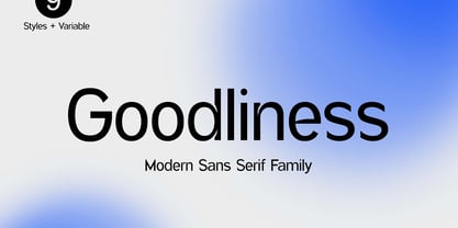 Goodlinest Font Poster 1