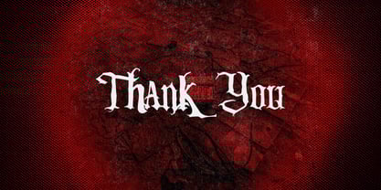 Dark Angels Font Poster 9