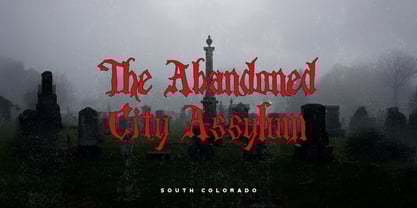 Dark Angels Font Poster 3