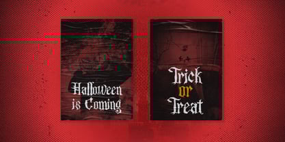 Dark Angels Font Poster 2