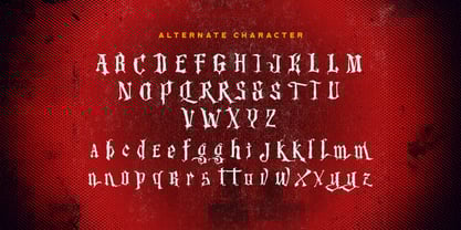 Dark Angels Font Poster 8