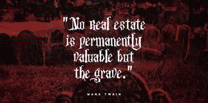 Dark Angels Font Poster 5