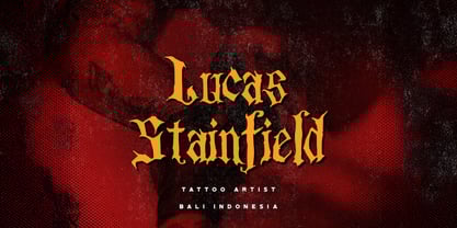 Dark Angels Font Poster 6