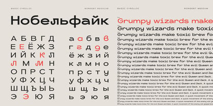 Rongert Font Poster 12