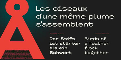 Rongert Font Poster 2