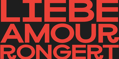 Rongert Font Poster 5