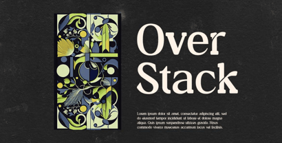 Midnight Mind Font Poster 3