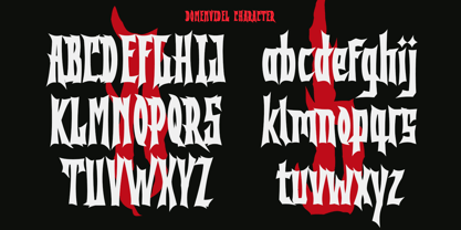 Domenvidel Font Poster 2