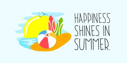 Summer Freedom Font Poster 4