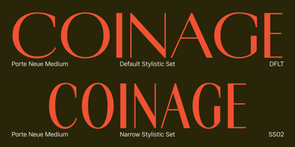 Porte Neue Font Poster 9