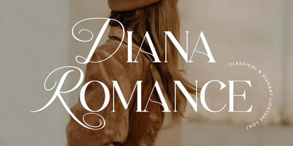 Diana Romance Font Poster 1