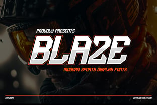 Blazze Font Poster 1
