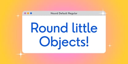 Nourd Font Poster 7