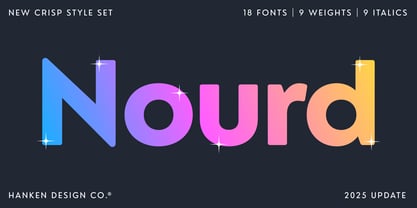 Nourd Font Poster 1
