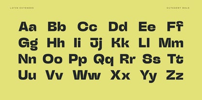 Gutagert Font Poster 3