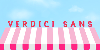 Verdict Sans Font Poster 7