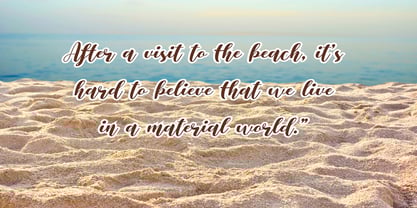 Themasion Script Font Poster 3