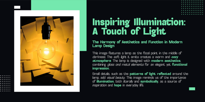 Ghyrome Variable Font Poster 4